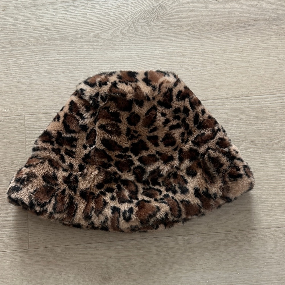Adrienne Landau Rabbit Fur Bucket Hat